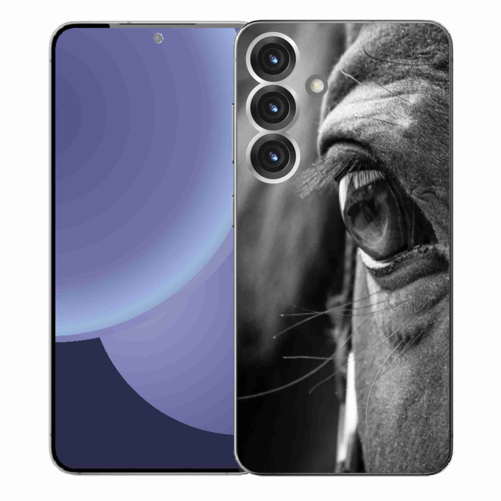 Zselés borítás mmCase Samsung Galaxy S25+ - ló nézet