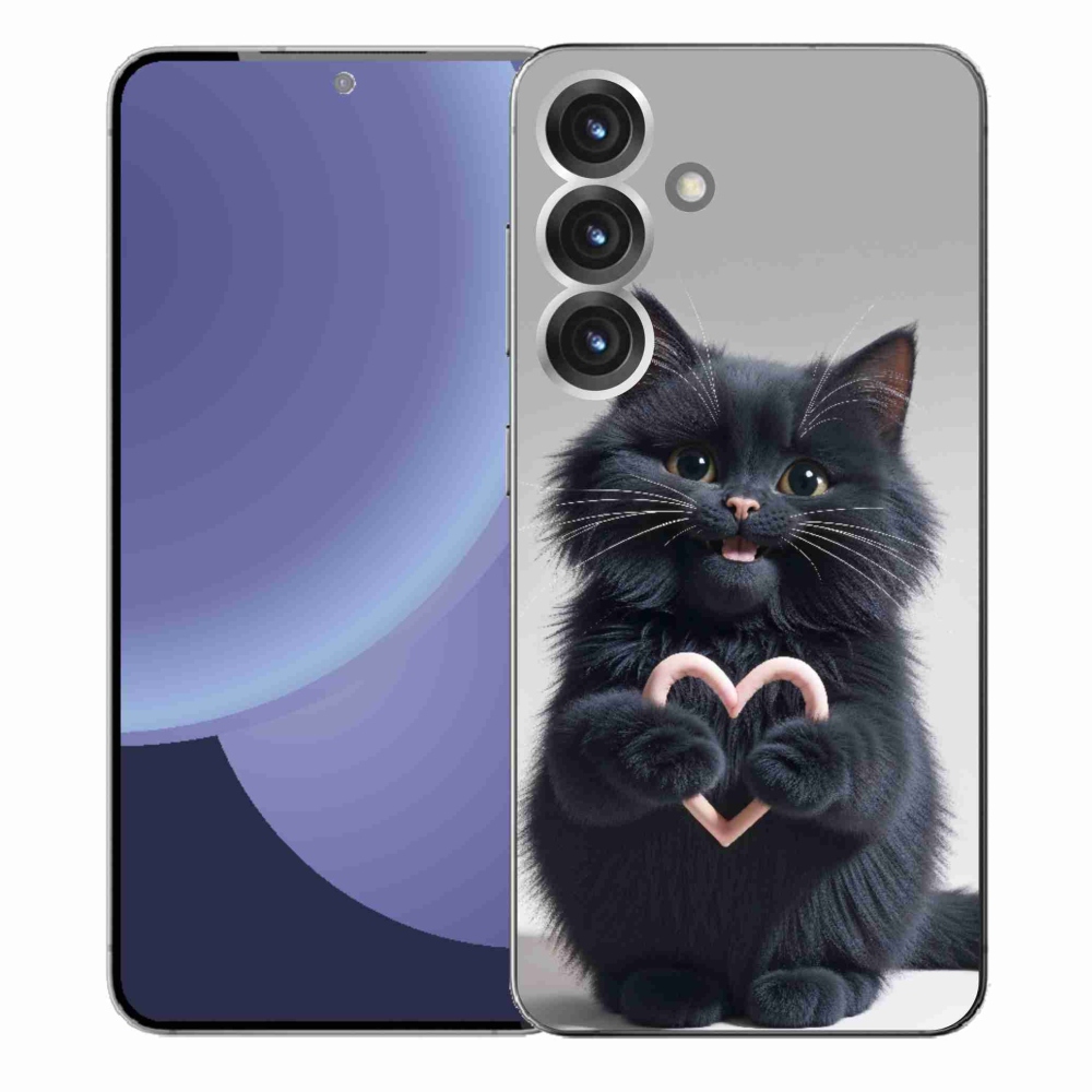 Gél borítás mmCase Samsung Galaxy S25+ - macskaszerelem 3