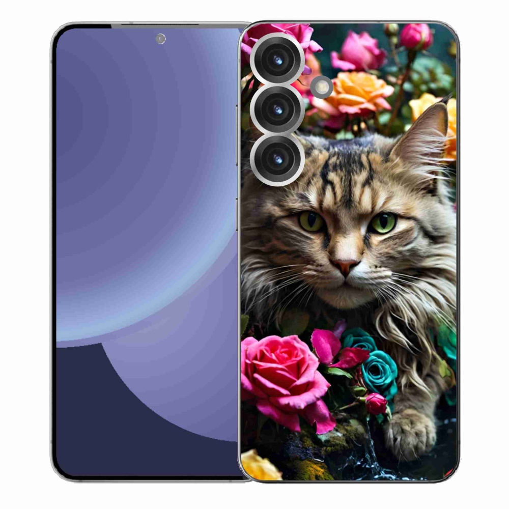 Zselés borítás mmCase Samsung Galaxy S25+ - macskaszem nézet 2