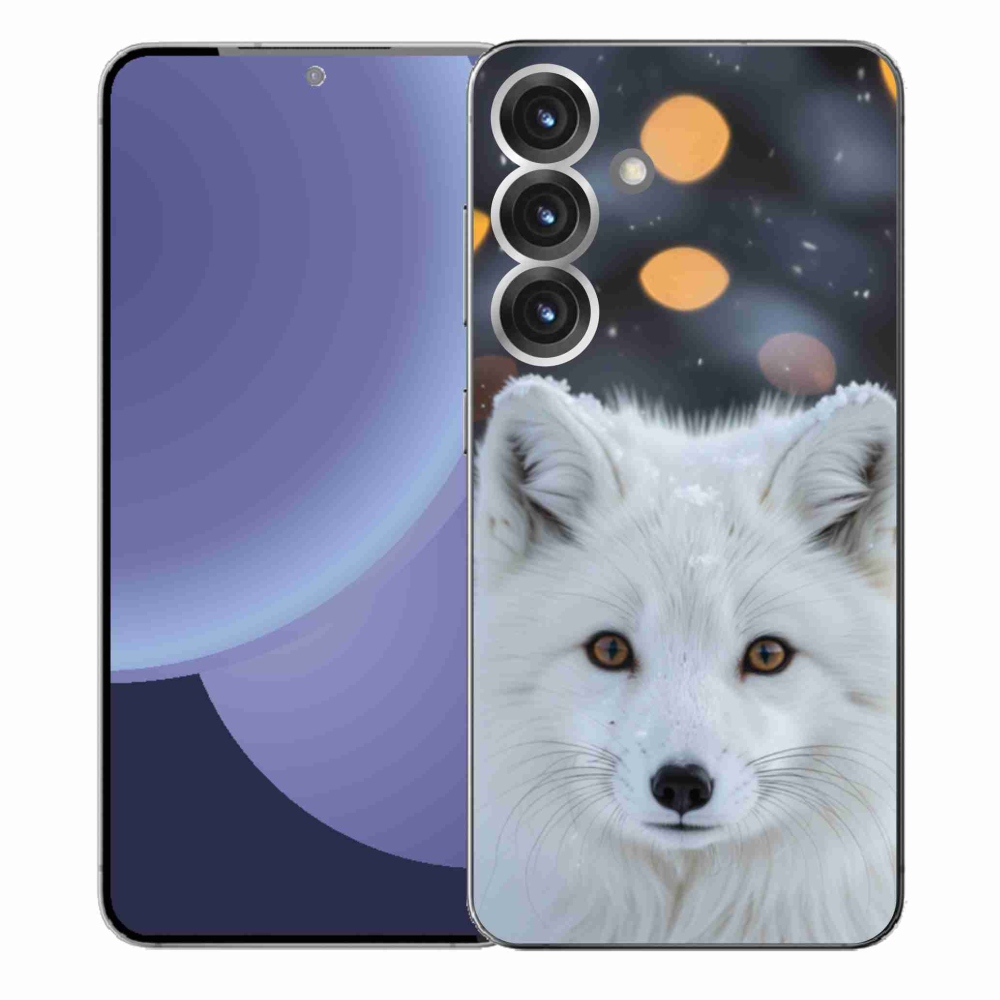 Zselés borítás mmCase Samsung Galaxy S25+ készülékhez - polár róka