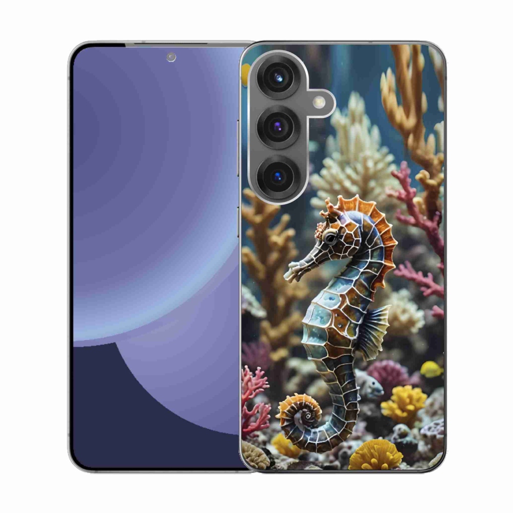 Zselés borítás mmCase Samsung Galaxy S25 készülékhez - csikóhal 2