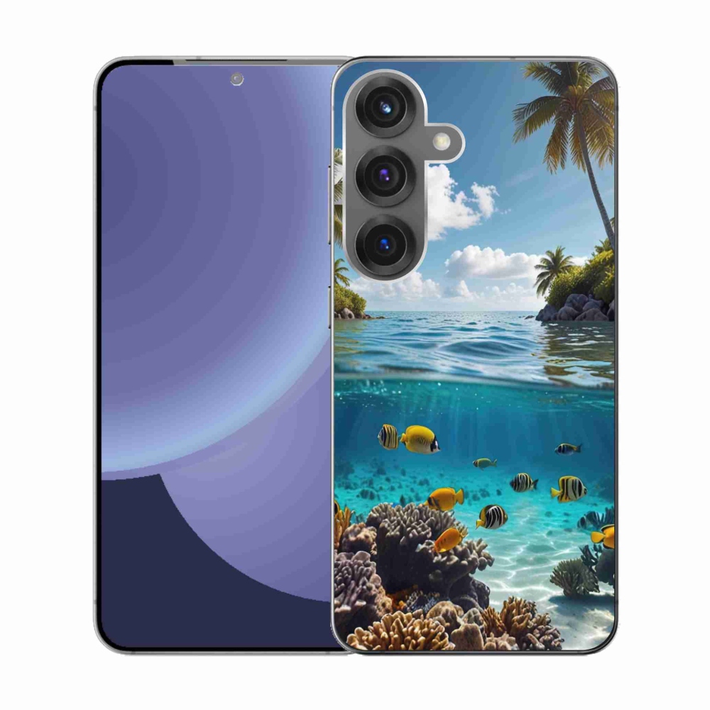 Gél borítás mmCase Samsung Galaxy S25 készülékhez - Sea World 4