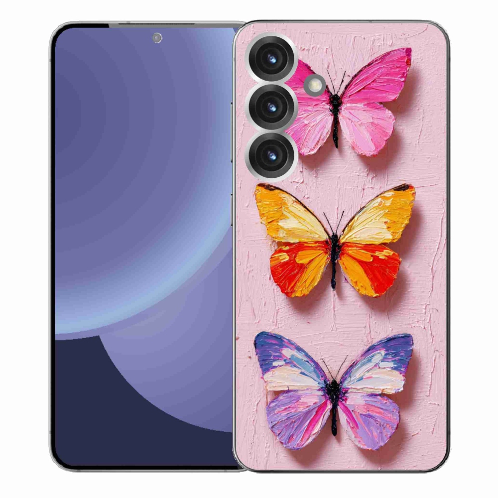 Gél borítás mmCase Samsung Galaxy S25+ - pillangó szentháromsághoz