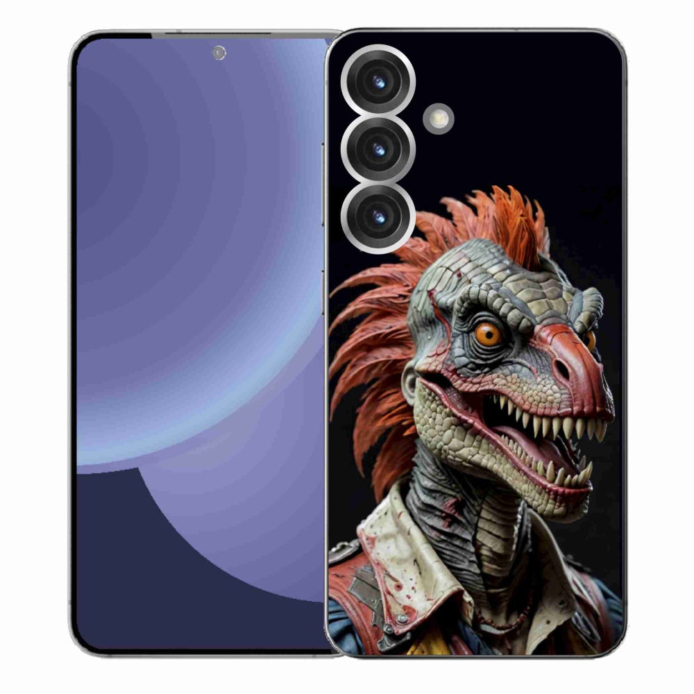 Gél védőhuzat mmCase Samsung Galaxy S25+ - punk dinoszauruszhoz