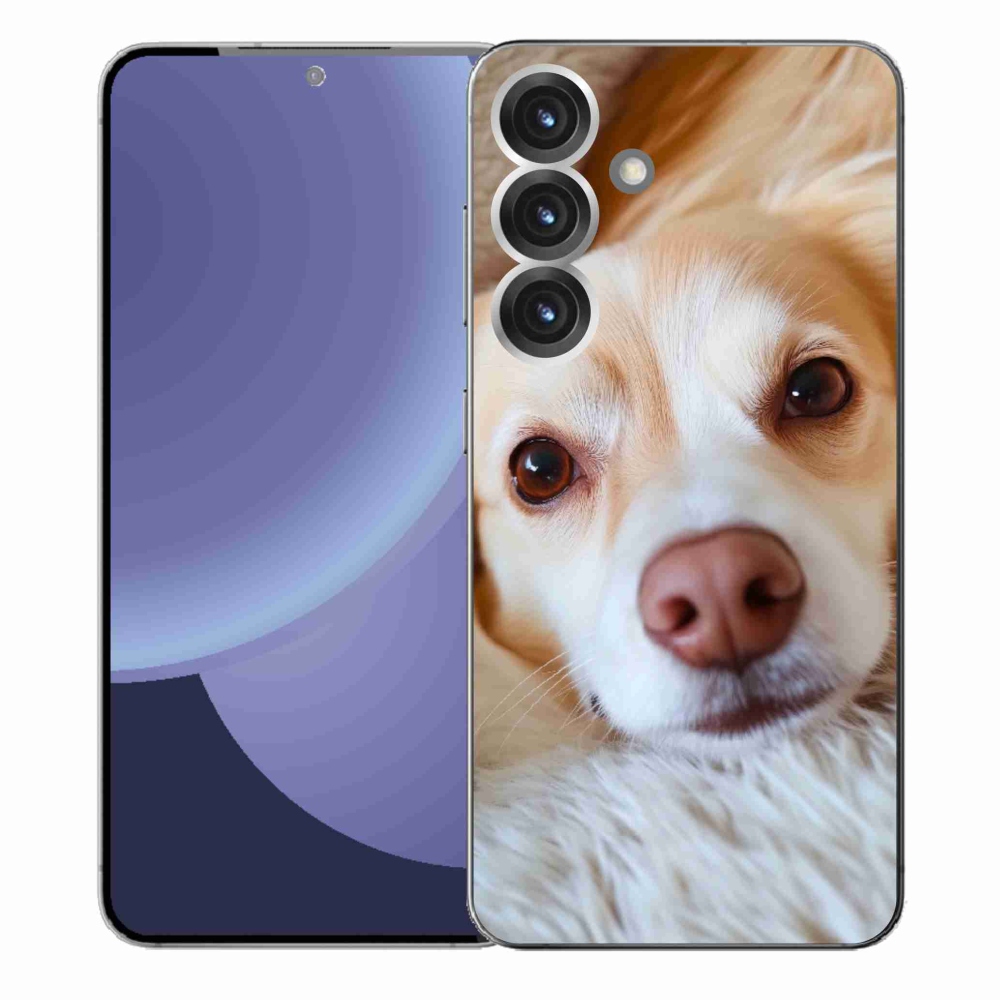 Gél védőhuzat mmCase Samsung Galaxy S25+ - Aranyos csivava