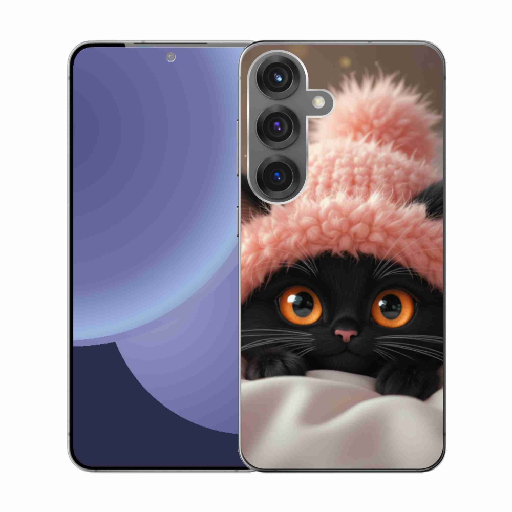 Gél borítás mmCase Samsung Galaxy S25 - aranyos cica 7