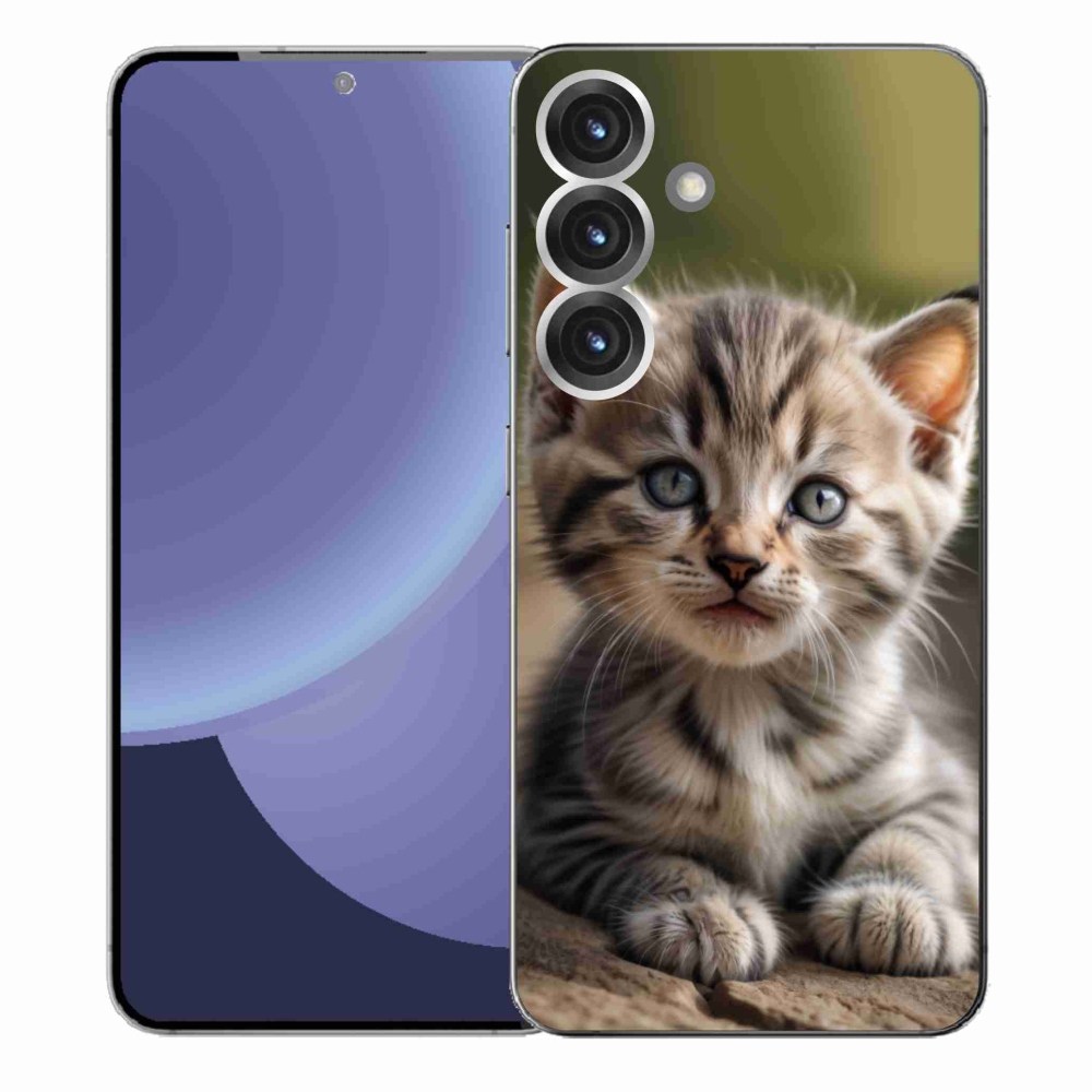 Gél borító mmCase Samsung Galaxy S25+ - aranyos cica 9