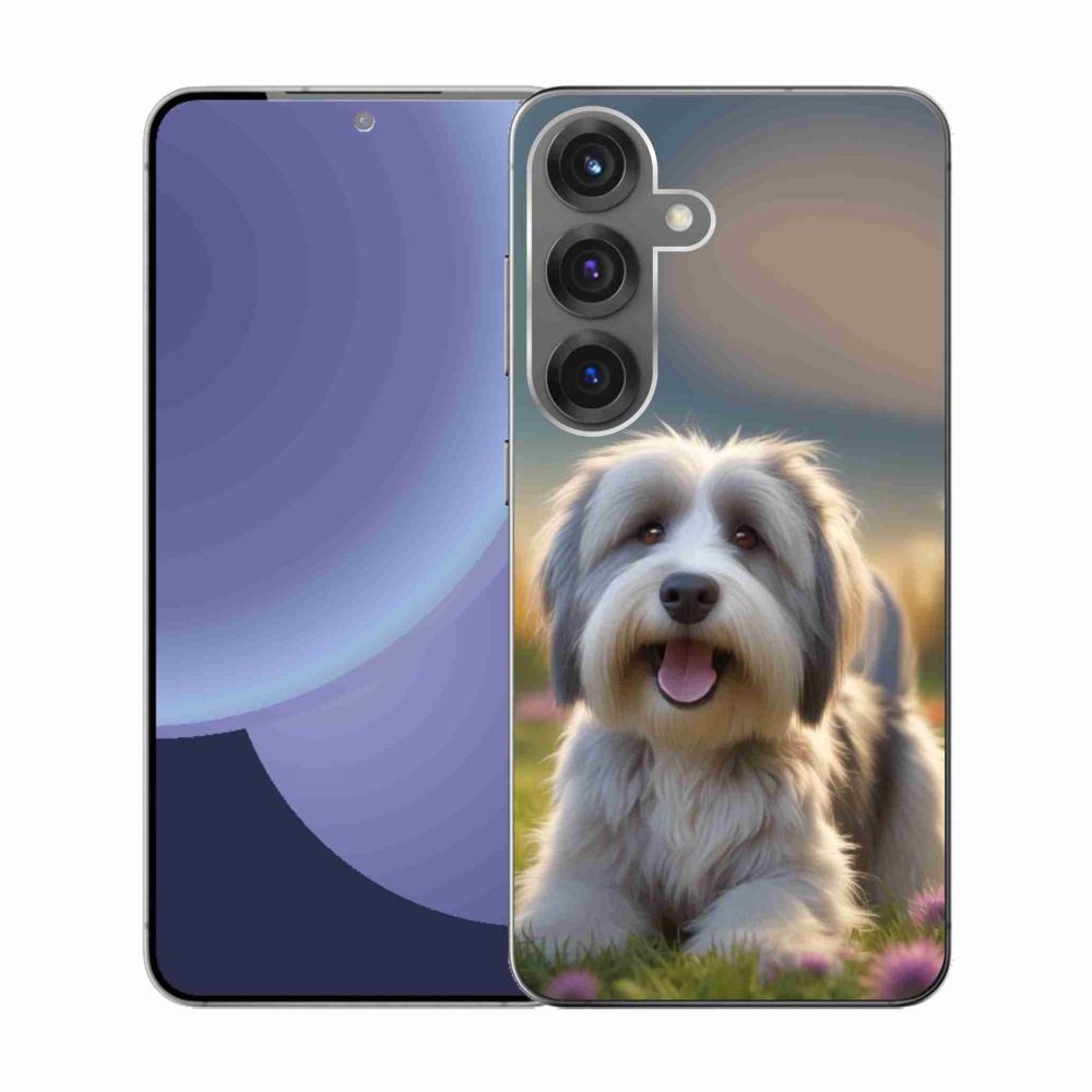 Gél borítás mmCase Samsung Galaxy S25 készülékhez - aranyos Havanna kutya