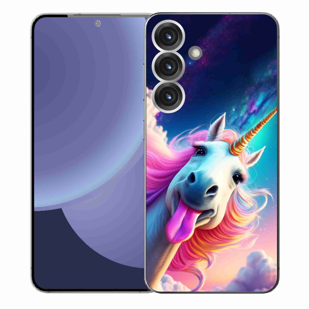 Gél borítás mmCase Samsung Galaxy S25+ - őrült egyszarvúhoz
