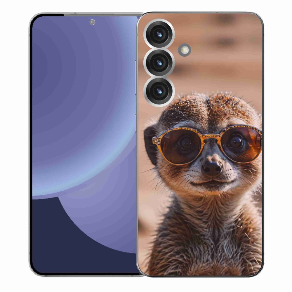 Gél borítás mmCase Samsung Galaxy S25+ - stílusos surikata