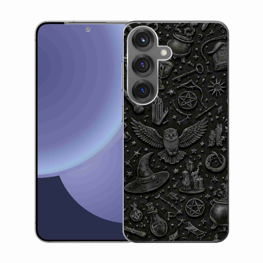 Gél borítás mmCase Samsung Galaxy S25 - sötét varázslatos világhoz