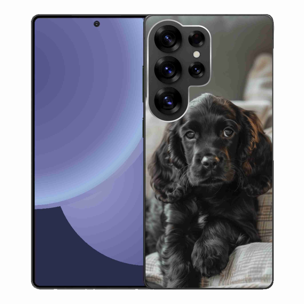 Gél borítás mmCase Samsung Galaxy S25 Ultra készülékhez - English Cocker Spaniel