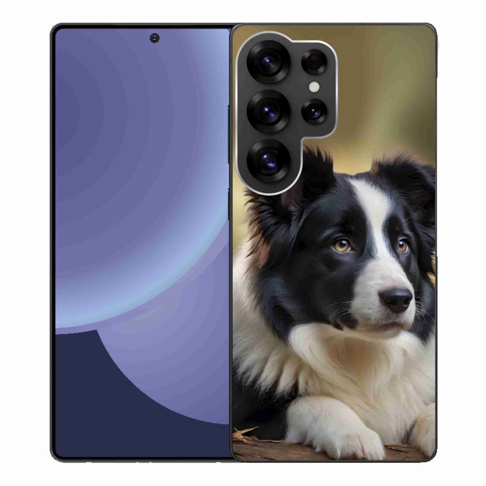Gél borítás mmCase Samsung Galaxy S25 Ultra - border colie 2