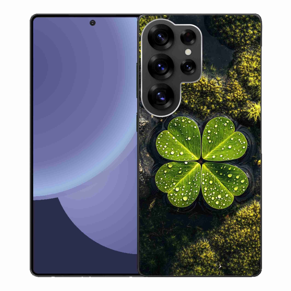 Gél borító mmCase Samsung Galaxy S25 Ultra készülékhez - négylevelű lóhere