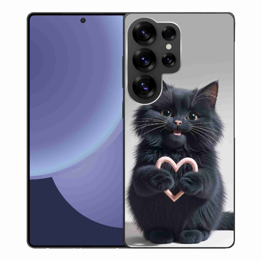 Gél borító mmCase Samsung Galaxy S25 Ultra - macskaszerelem 3
