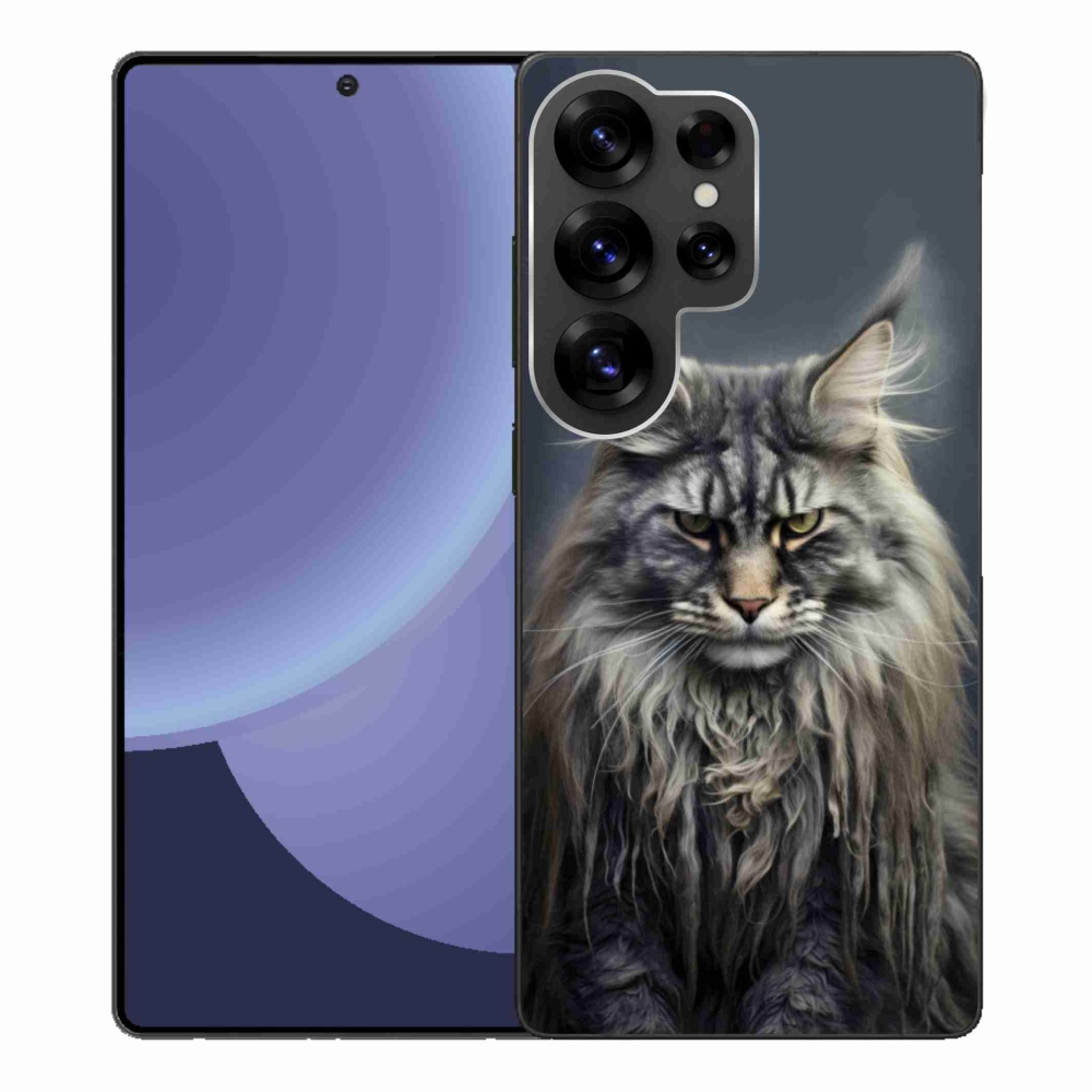 Gél borítás mmCase Samsung Galaxy S25 Ultra - macskaszem nézet 4