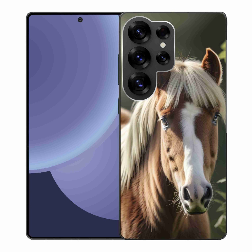 Zselés borítás mmCase Samsung Galaxy S25 Ultra készülékhez - ló könnyű sörénnyel