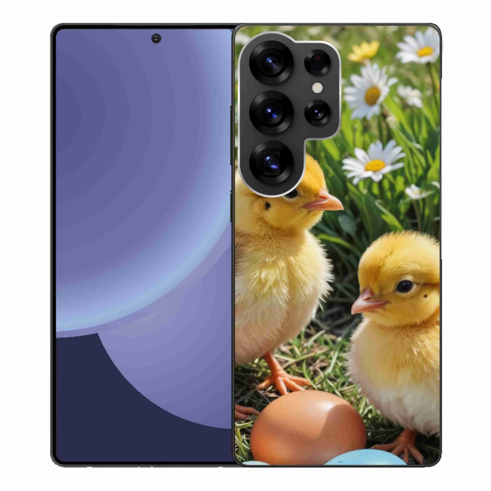 Zselés borítás mmCase Samsung Galaxy S25 Ultra - csirkékhez