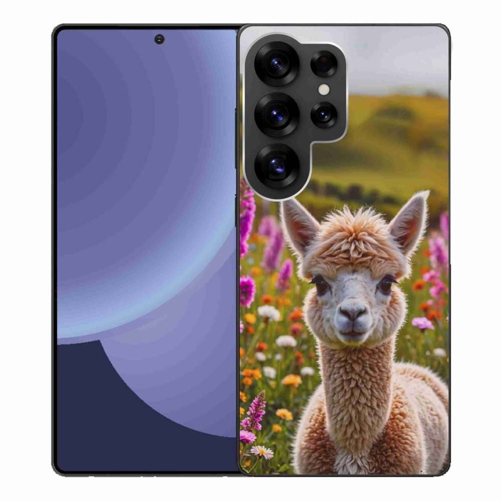 Zselés borítás mmCase Samsung Galaxy S25 Ultra készülékhez - láma a réten