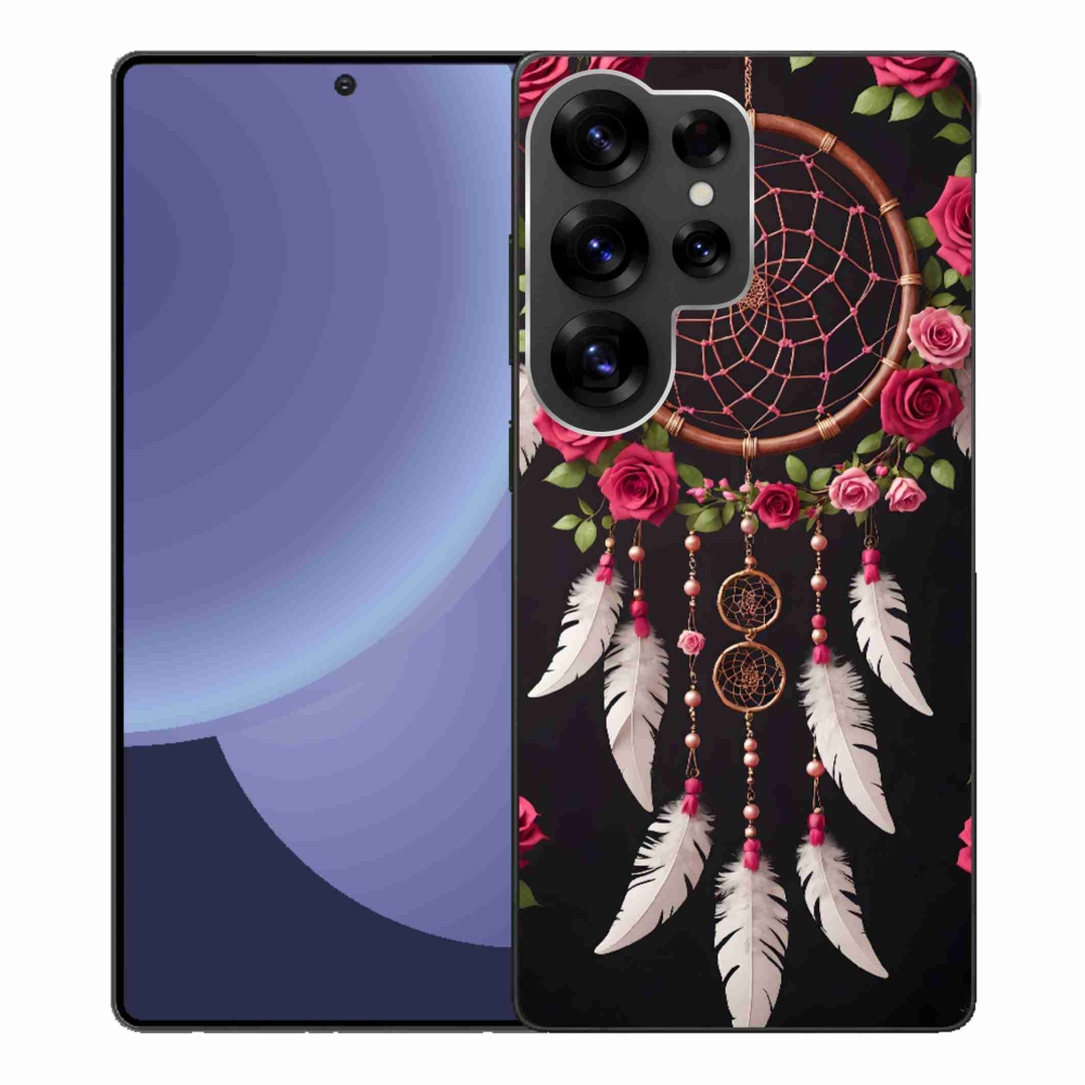 Gél borítás mmCase Samsung Galaxy S25 Ultra készülékhez - álomfogó rózsákkal