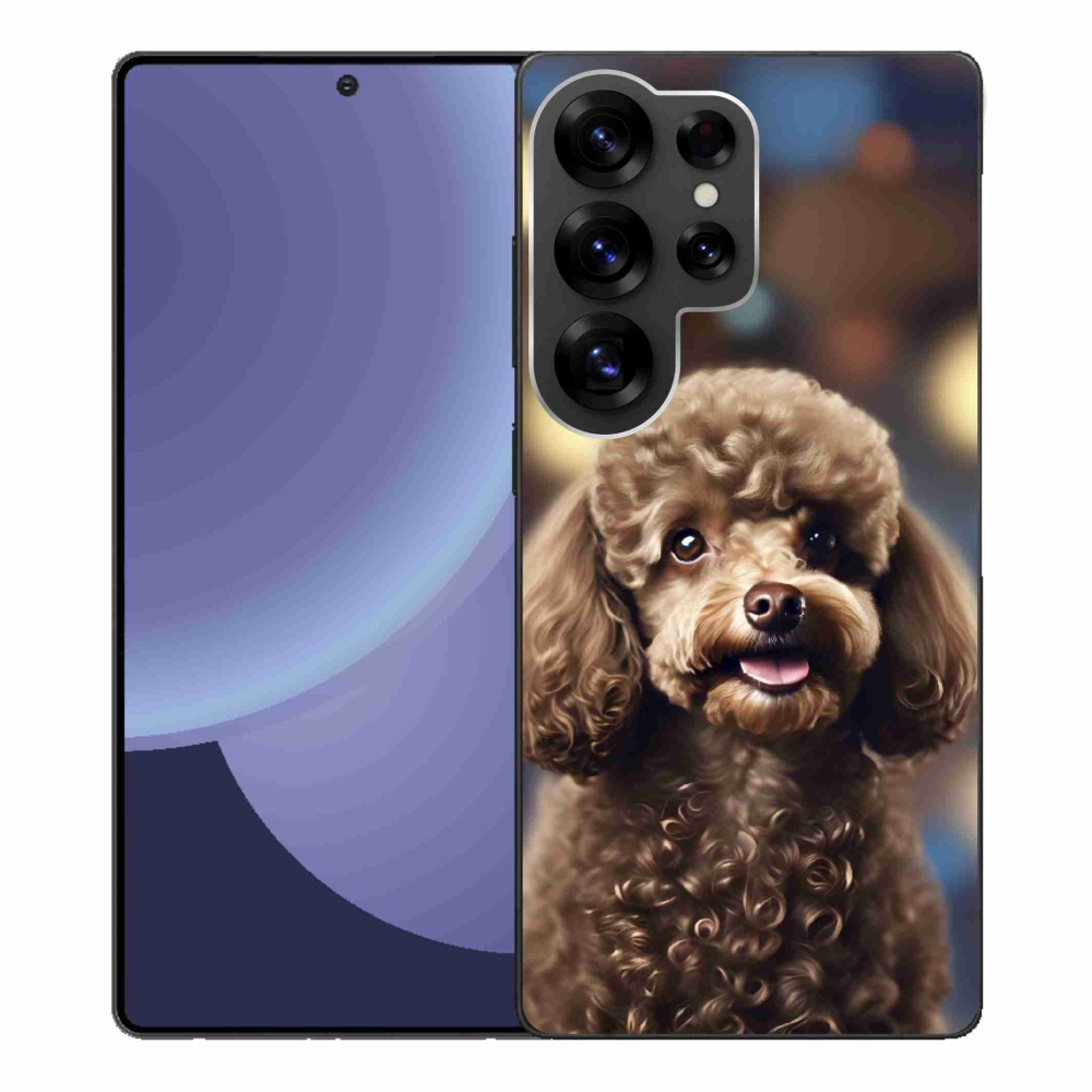 Gél borítás mmCase Samsung Galaxy S25 Ultra készülékhez - aranyos uszkár