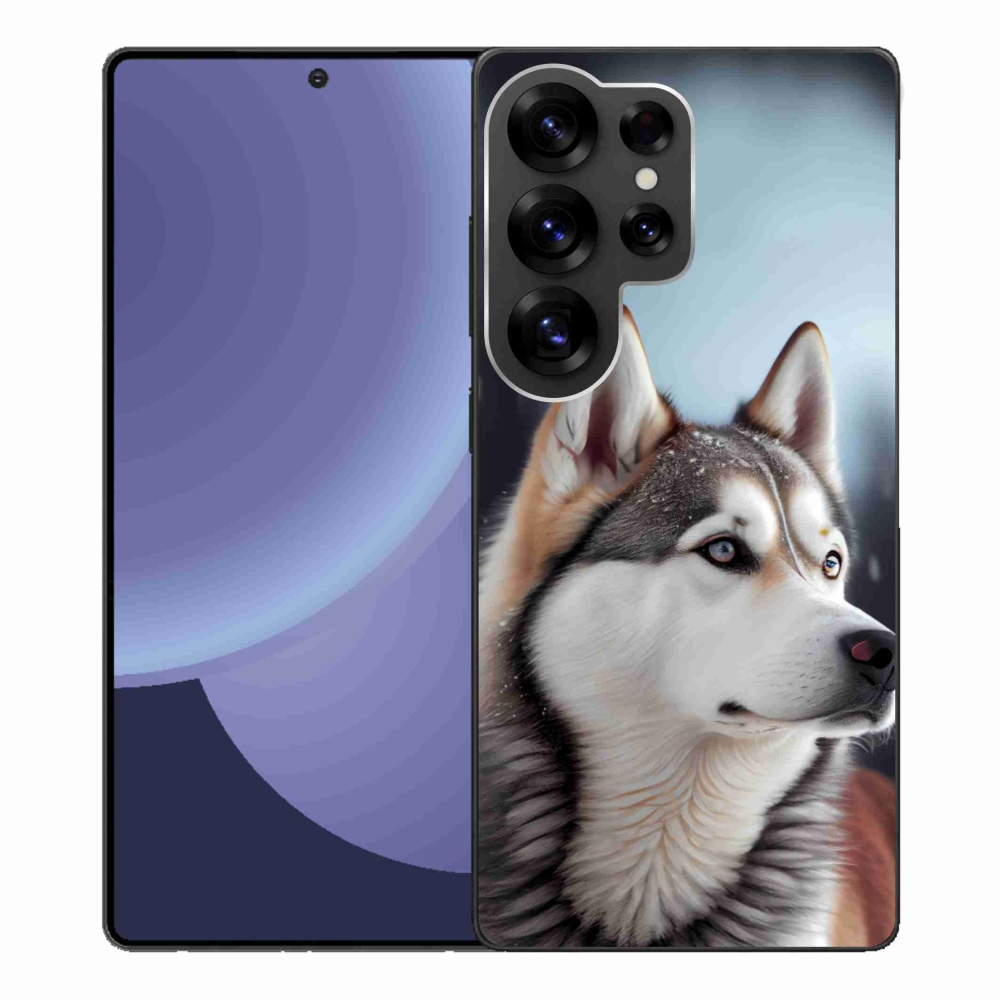 Gél borítás mmCase Samsung Galaxy S25 Ultra készülékhez - Szibériai husky