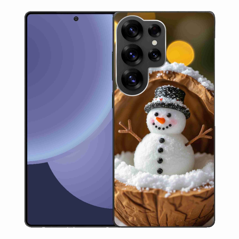 Zselés borítás mmCase Samsung Galaxy S25 Ultra - hóember 4