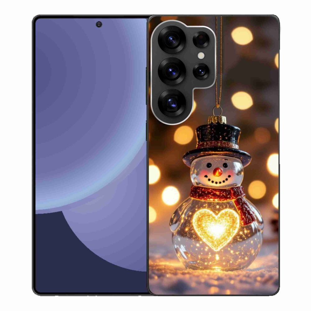 Gél borítás mmCase Samsung Galaxy S25 Ultra - Karácsonyi hóember