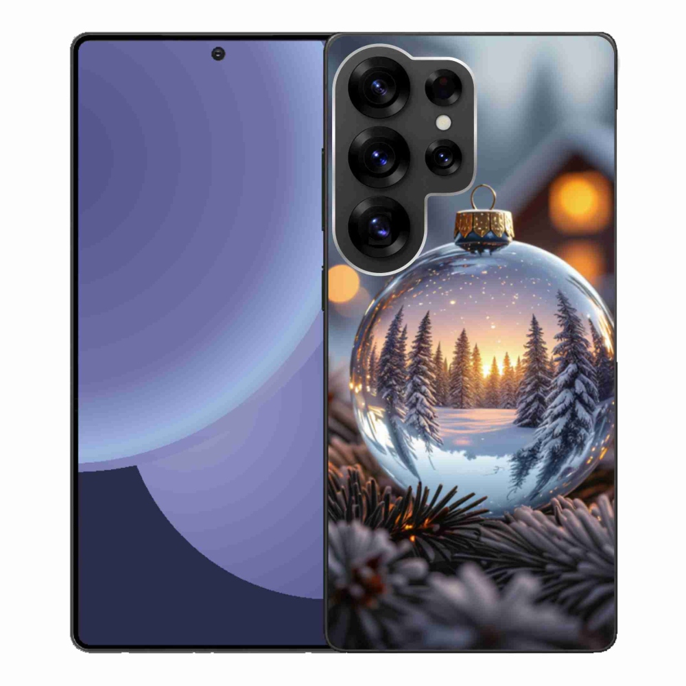 Gél borítás mmCase Samsung Galaxy S25 Ultra - Karácsonyi dekoráció