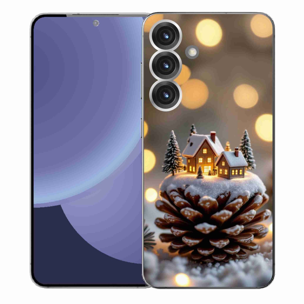 Zselés borítás mmCase Samsung Galaxy S25+ - téli falu