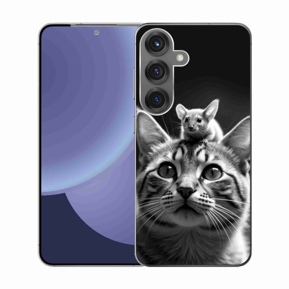 Gél borító mmCase Samsung Galaxy S25 - állatbarátság 2