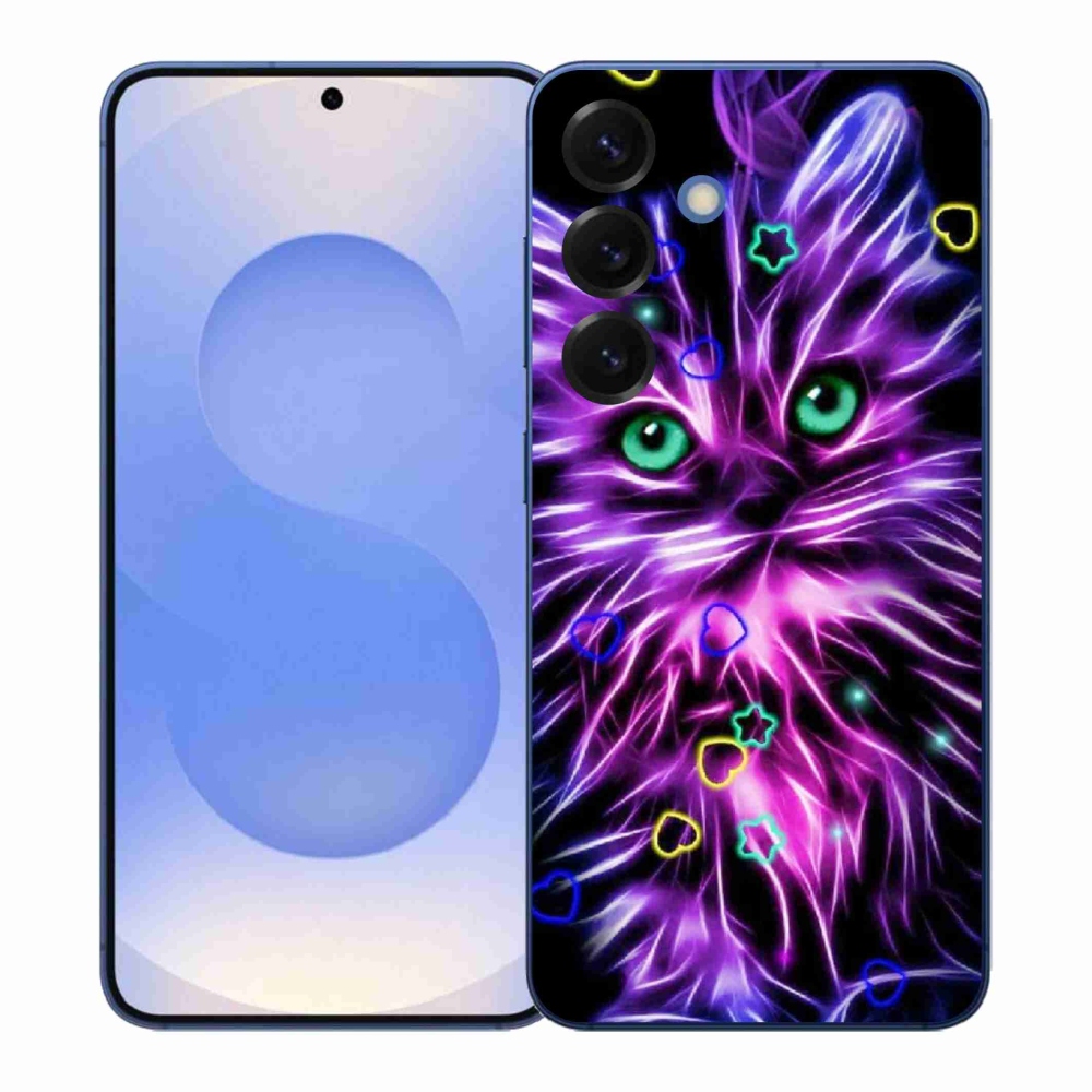 Gél borítás mmCase Samsung Galaxy S26+ készülékhez - absztrakt macska