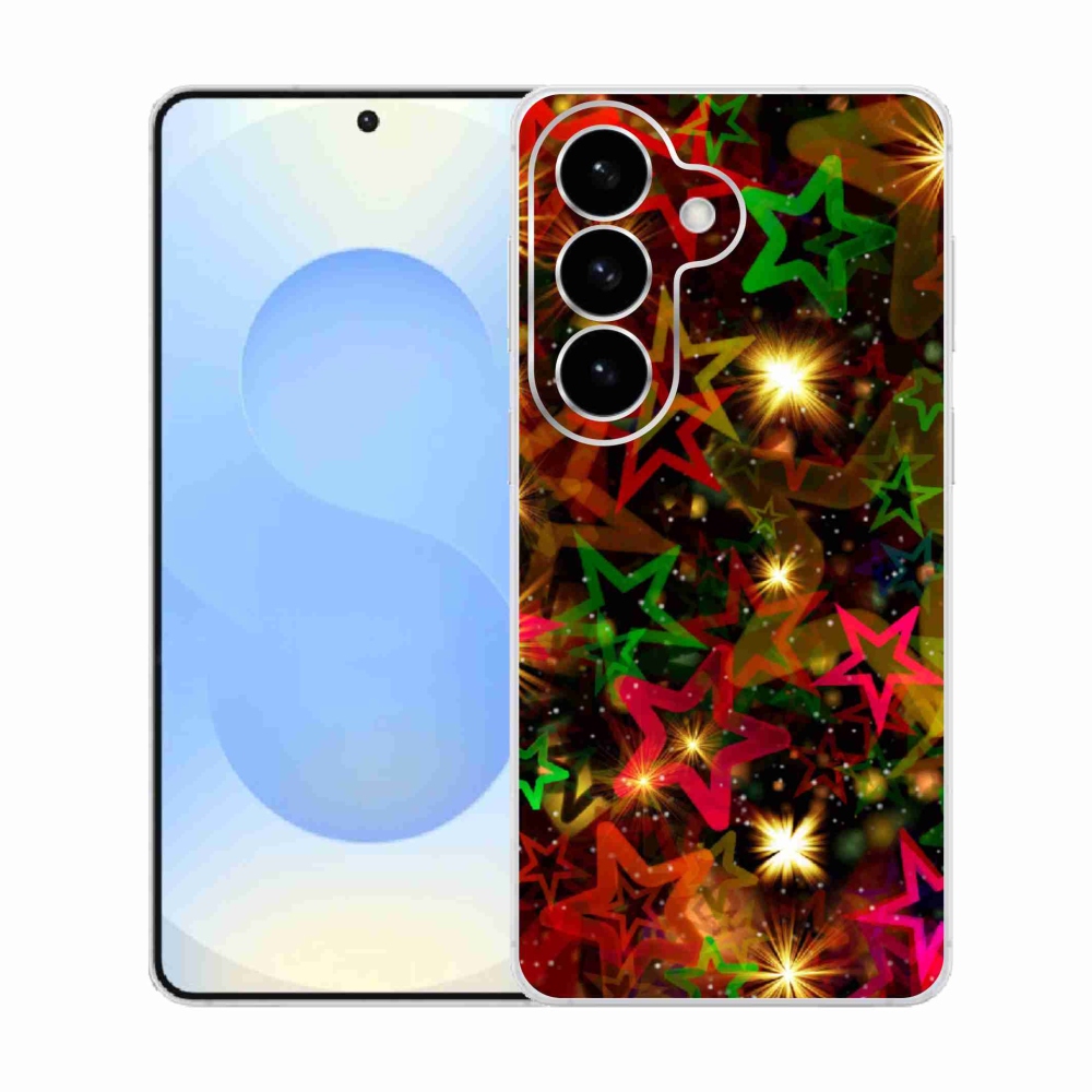 Zselés borítás mmCase Samsung Galaxy S26 készülékhez - színes csillagok