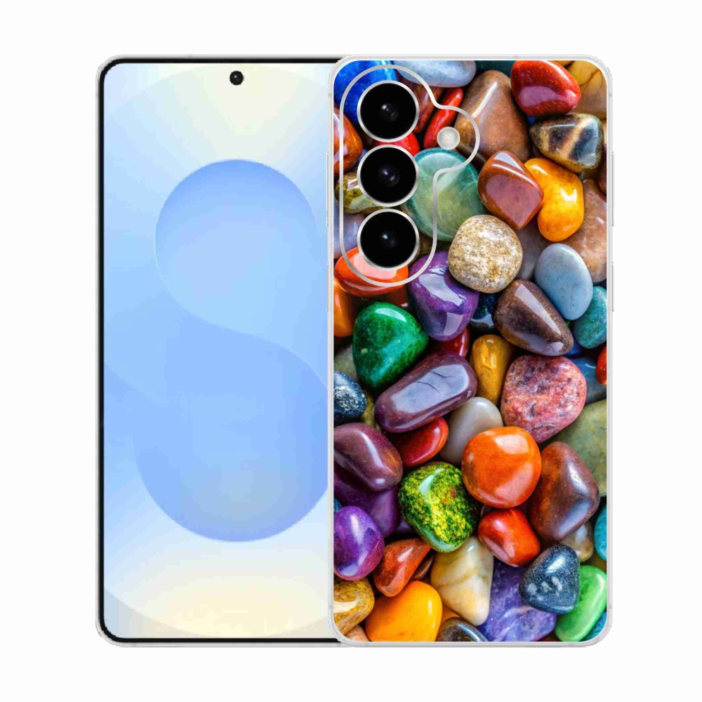 Gél borítás mmCase Samsung Galaxy S26 készülékhez - színes strasszkövek