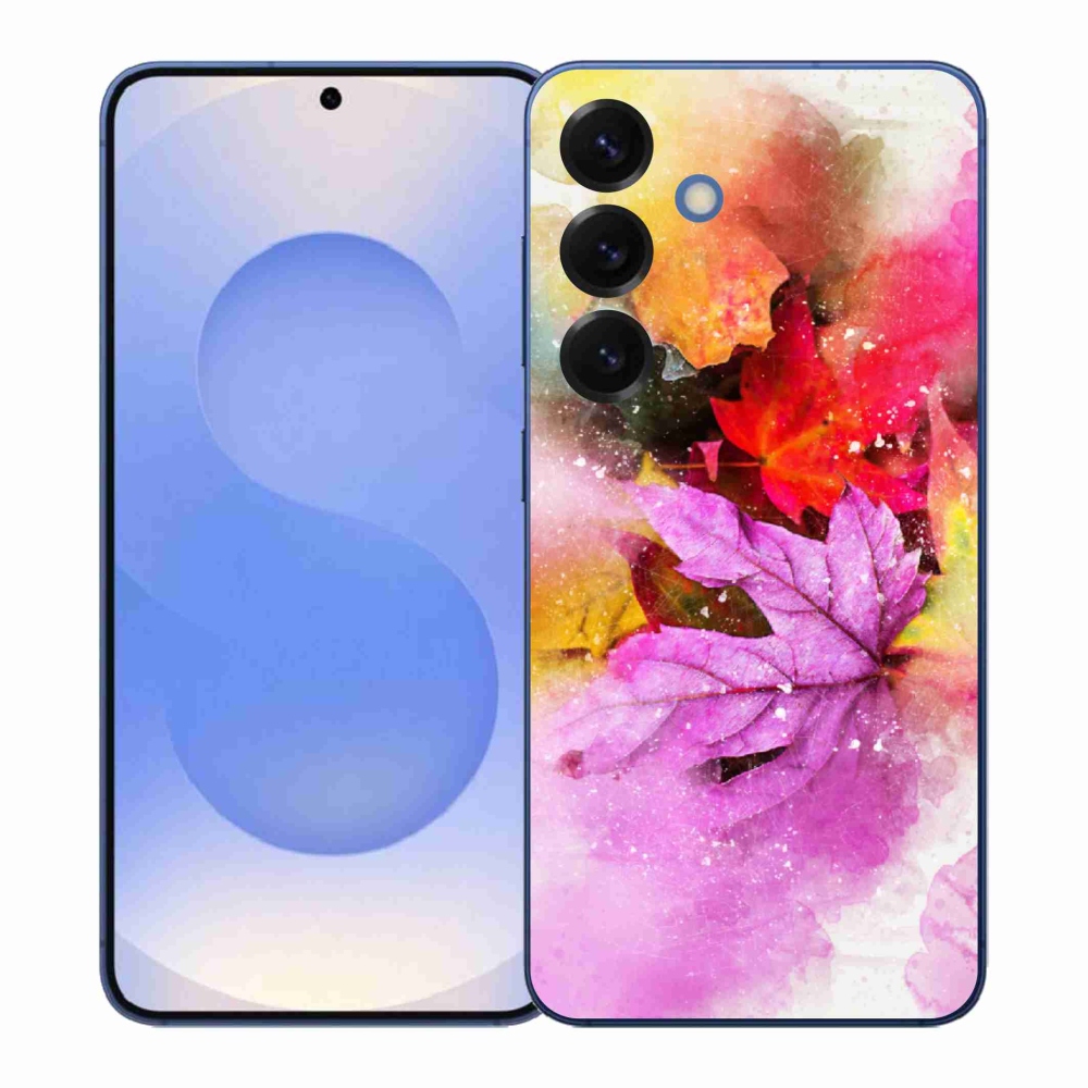 Gél borítás mmCase Samsung Galaxy S26+ - színes levelek