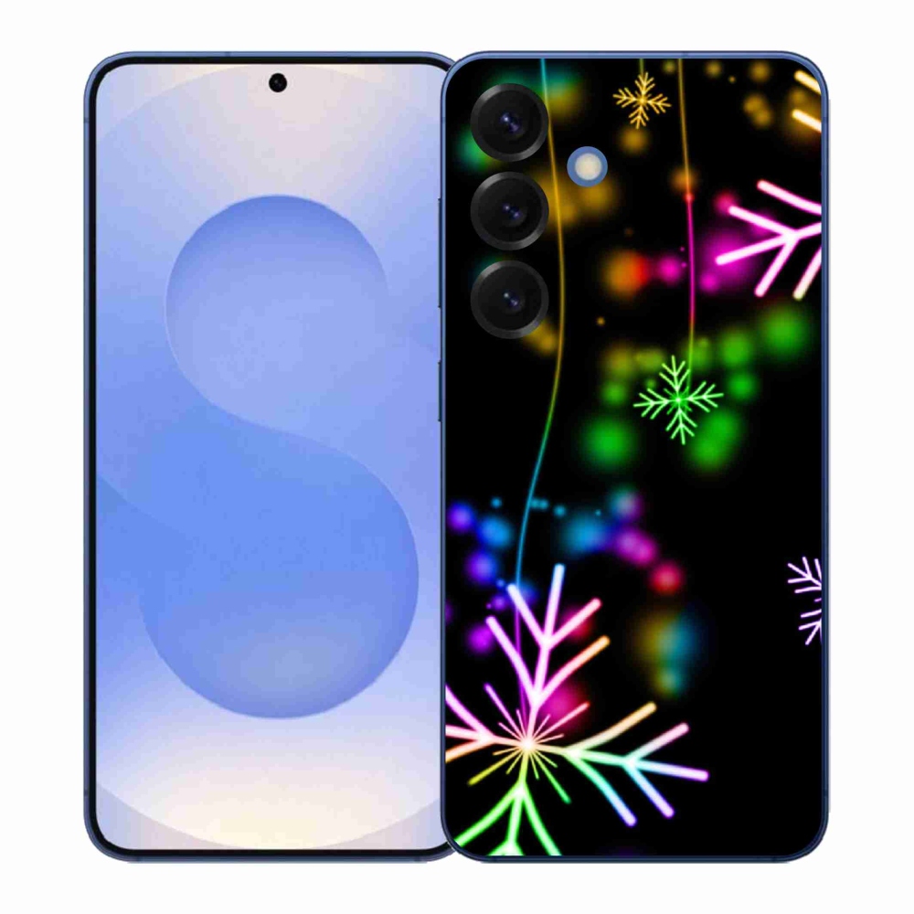 Zselés borítás mmCase Samsung Galaxy S26+ készülékhez - színes pelyhekkel