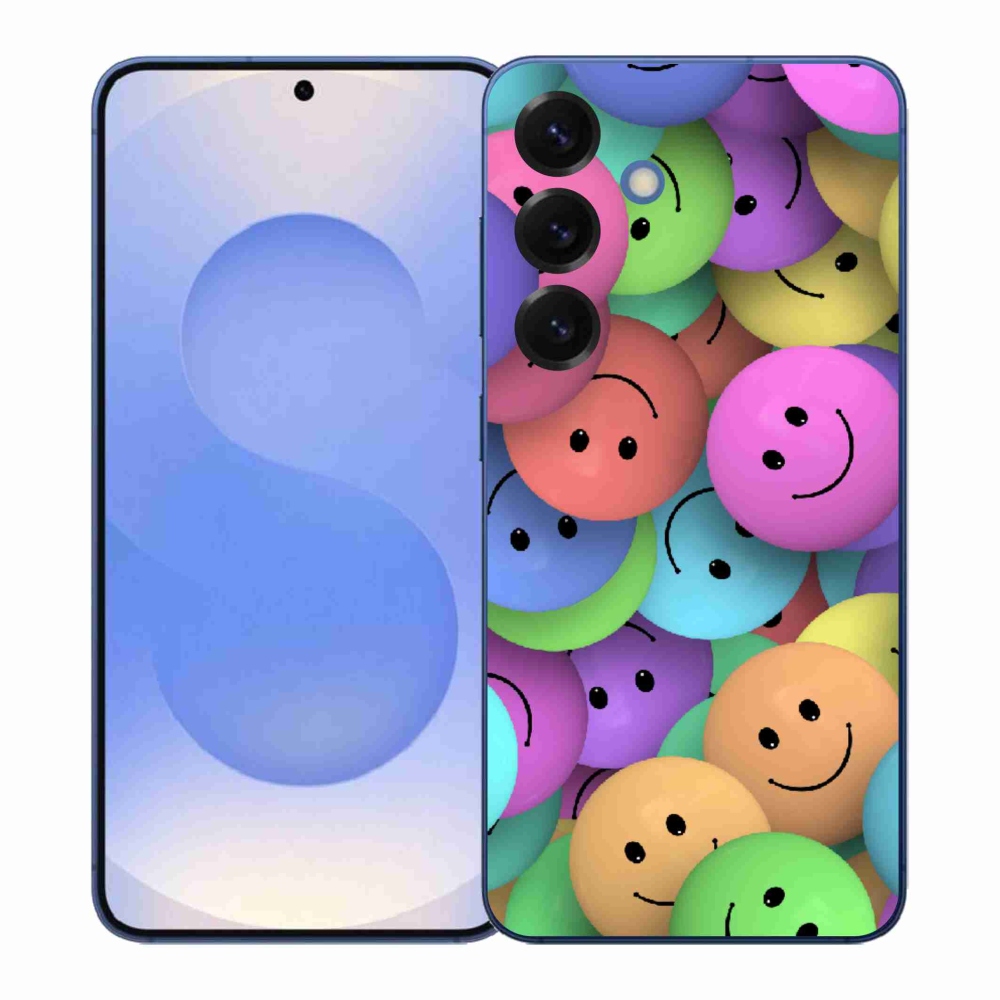 Gél borító mmCase Samsung Galaxy S26+ készülékhez - színes smiley-k