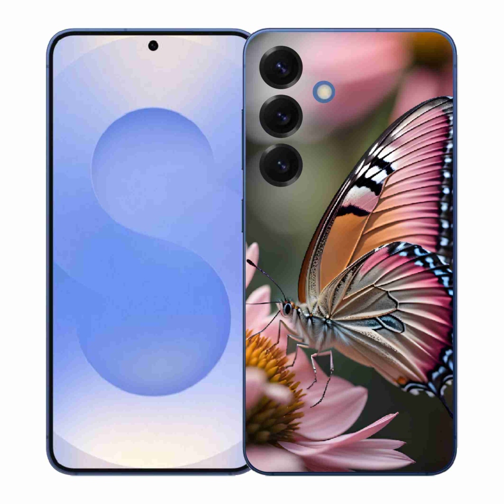 Zselés borítás mmCase Samsung Galaxy S26+ - színes pillangó