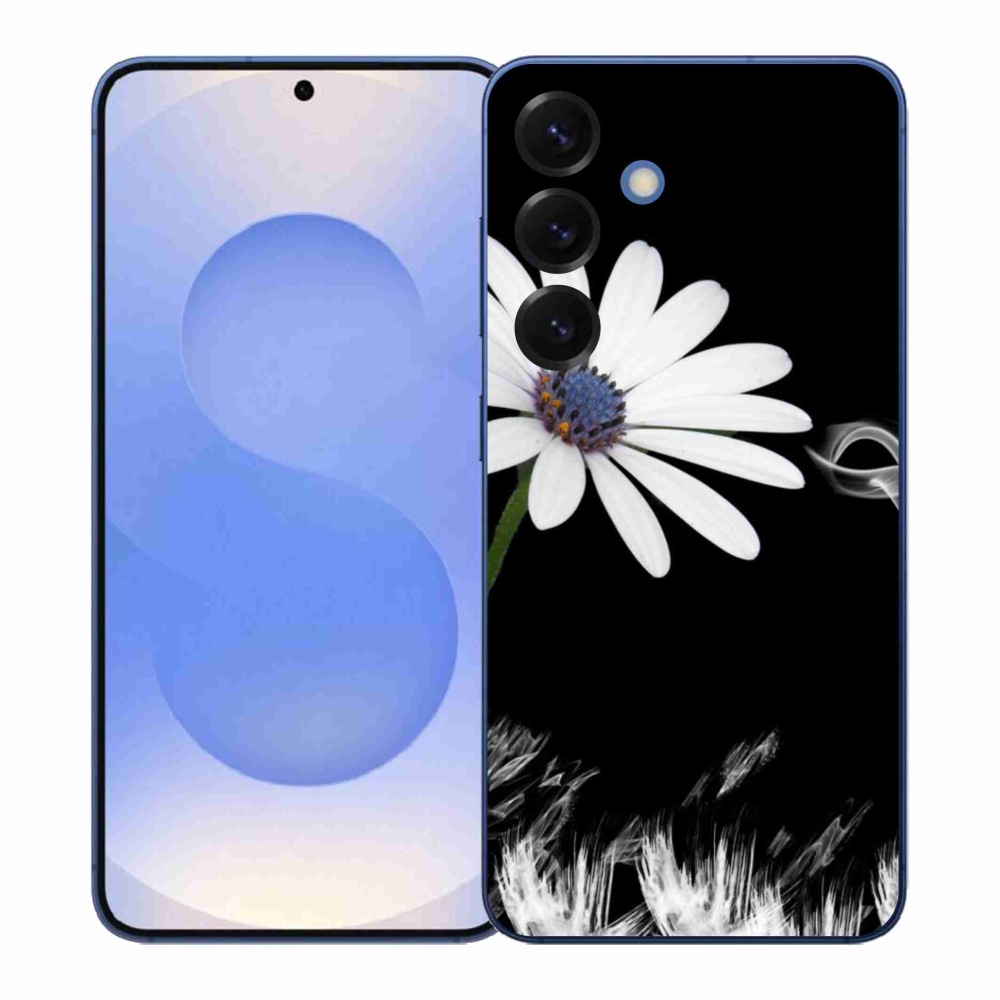 Gél védőhuzat mmCase Samsung Galaxy S26+ készülékhez - fehér virág