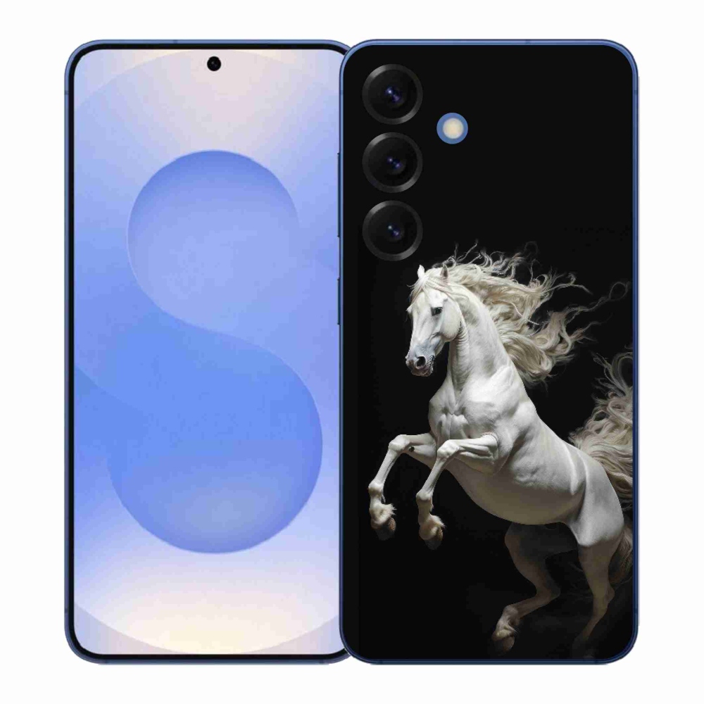 Zselés borítás mmCase Samsung Galaxy S26+ - fehér ló 4