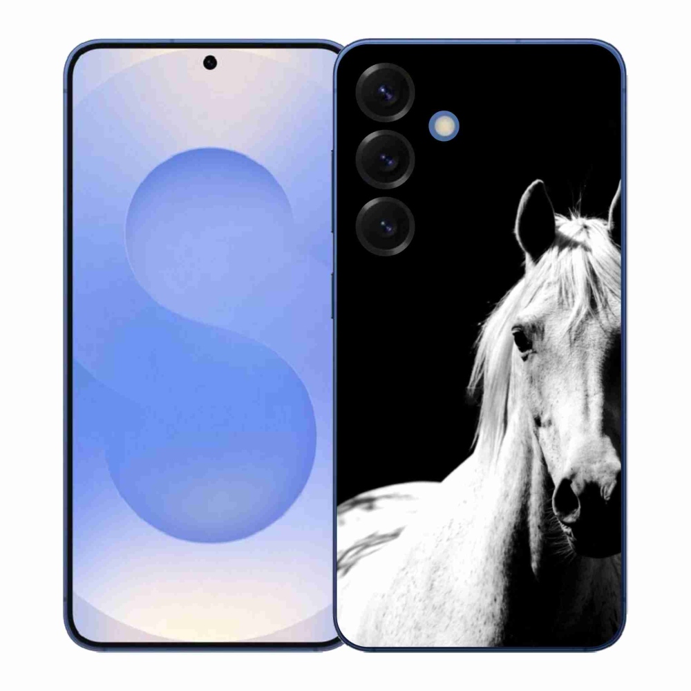 Zselés borítás mmCase Samsung Galaxy S26+ - fehér ló 5