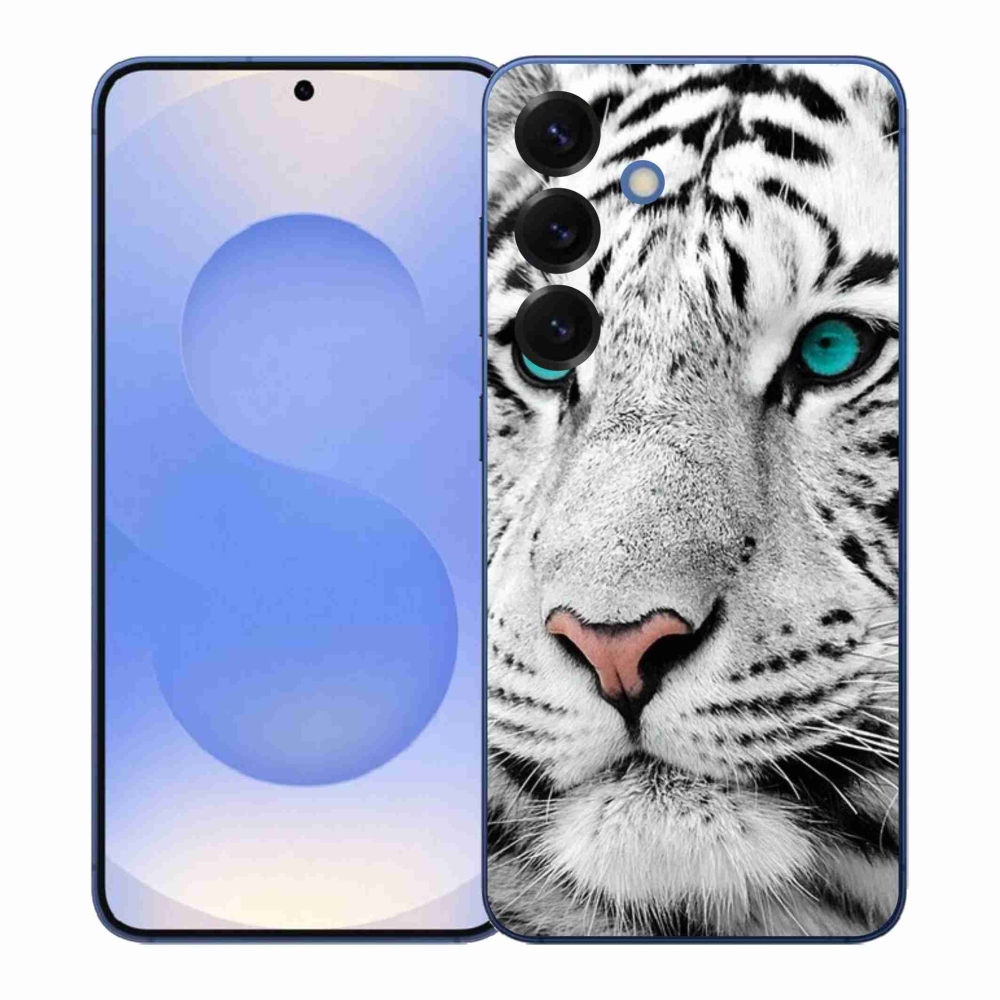 Gél védőhuzat mmCase Samsung Galaxy S26+ - fehér tigris