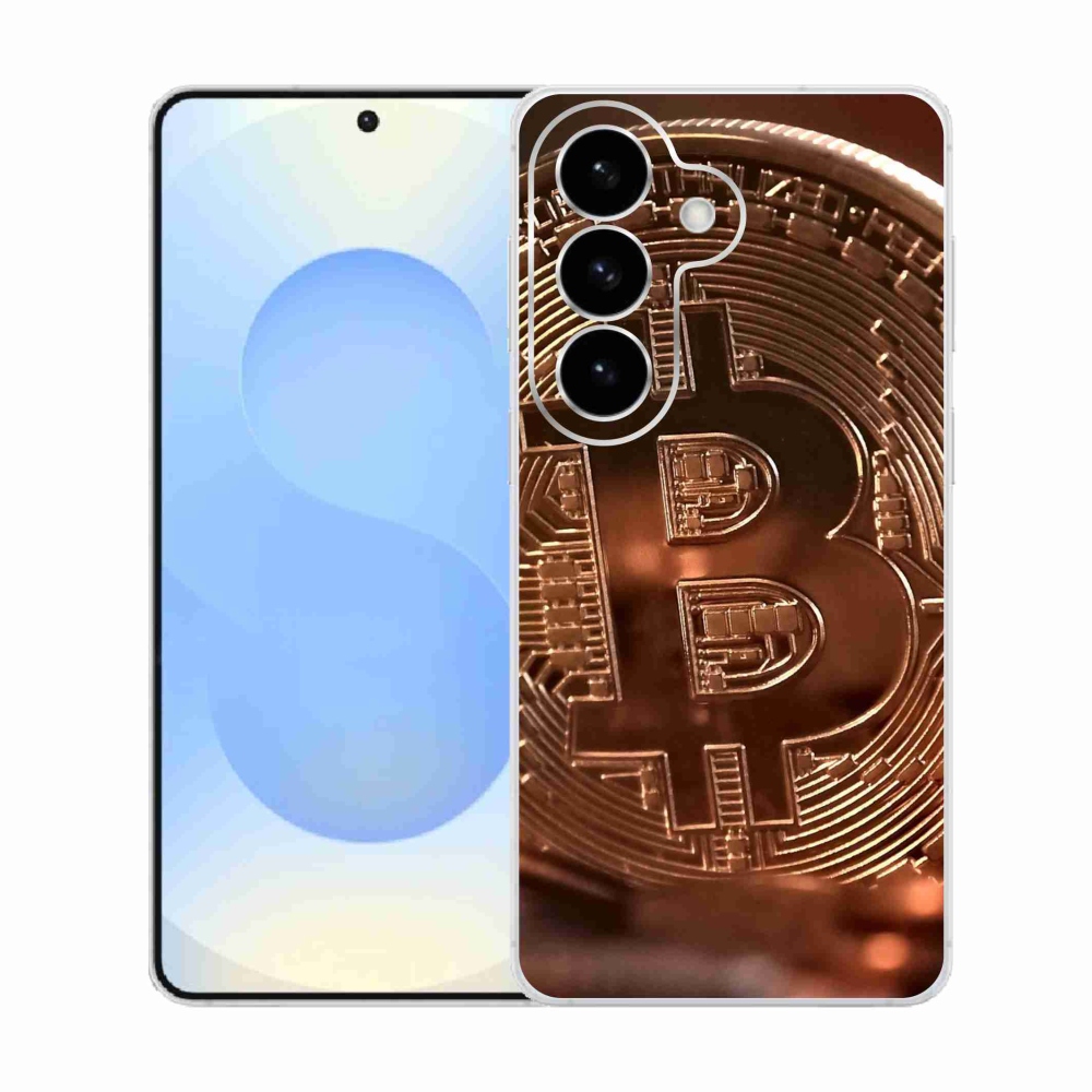 Gél borítás mmCase Samsung Galaxy S26 készülékhez - bitcoin