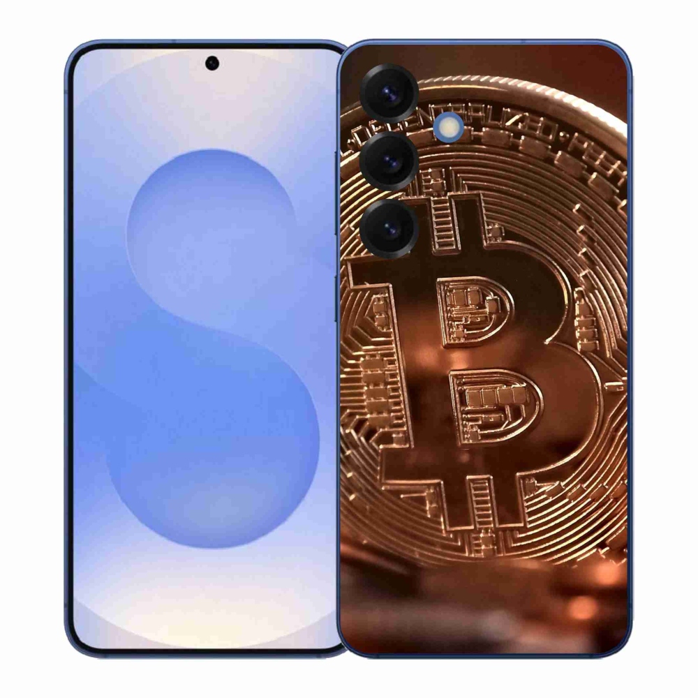Gél borítás mmCase Samsung Galaxy S26+ - bitcoin