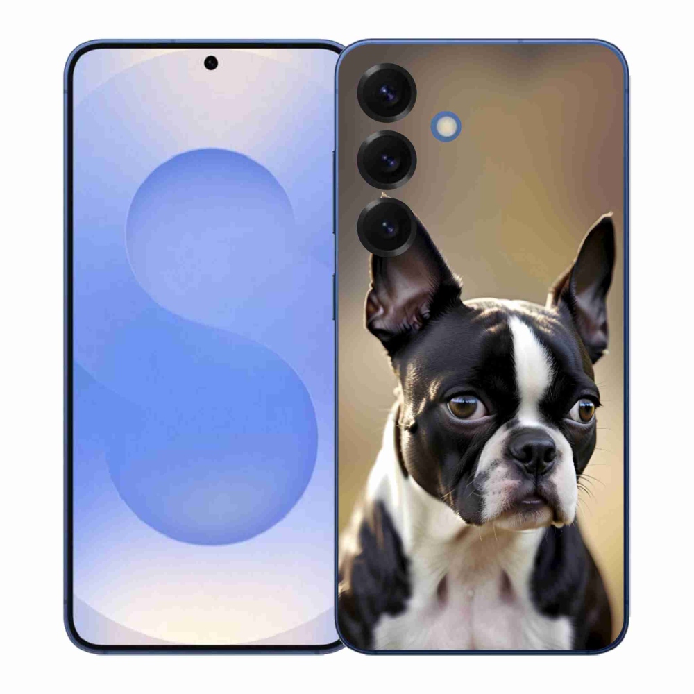 Gél borítás mmCase Samsung Galaxy S26+ készülékhez - Boston Terrier