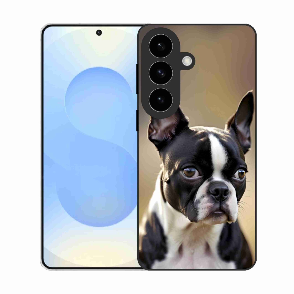 Gél borítás mmCase Samsung Galaxy S26 készülékhez - Boston Terrier
