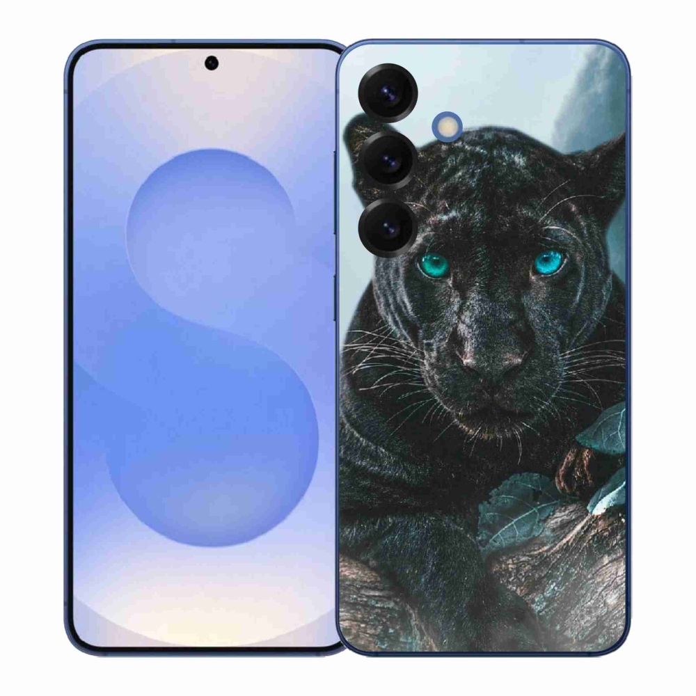 Gél védőhuzat mmCase Samsung Galaxy S26+ - fekete párduc