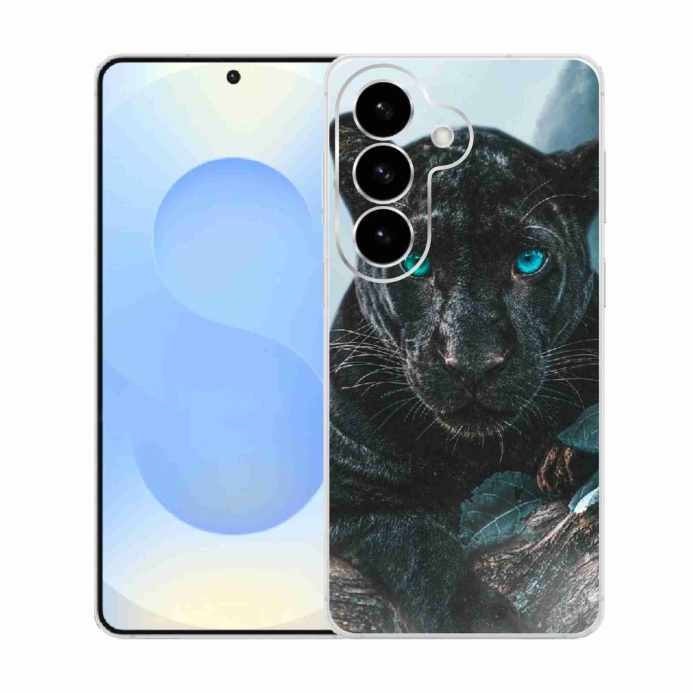 Zselés borítás mmCase Samsung Galaxy S26 készülékhez - fekete párduc