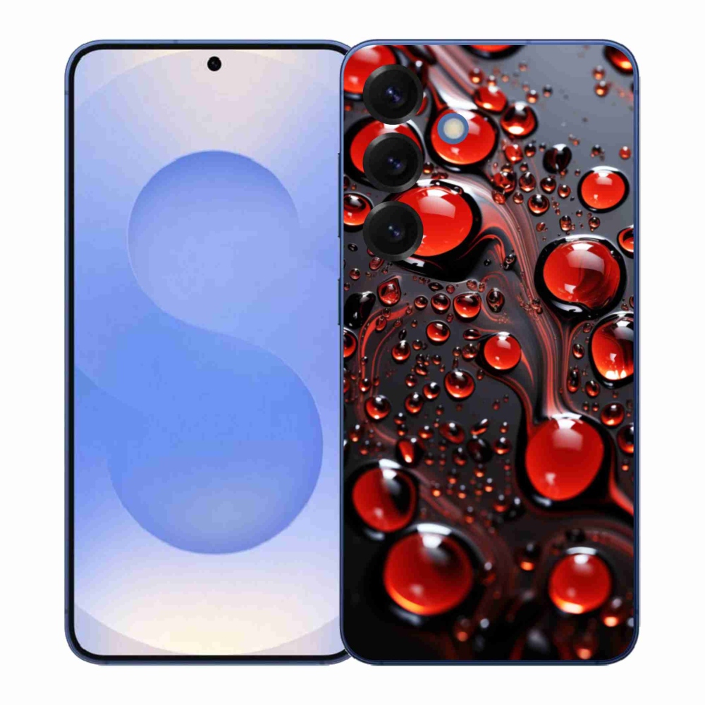 Gél védőhuzat mmCase Samsung Galaxy S26+ - piros csepp 2