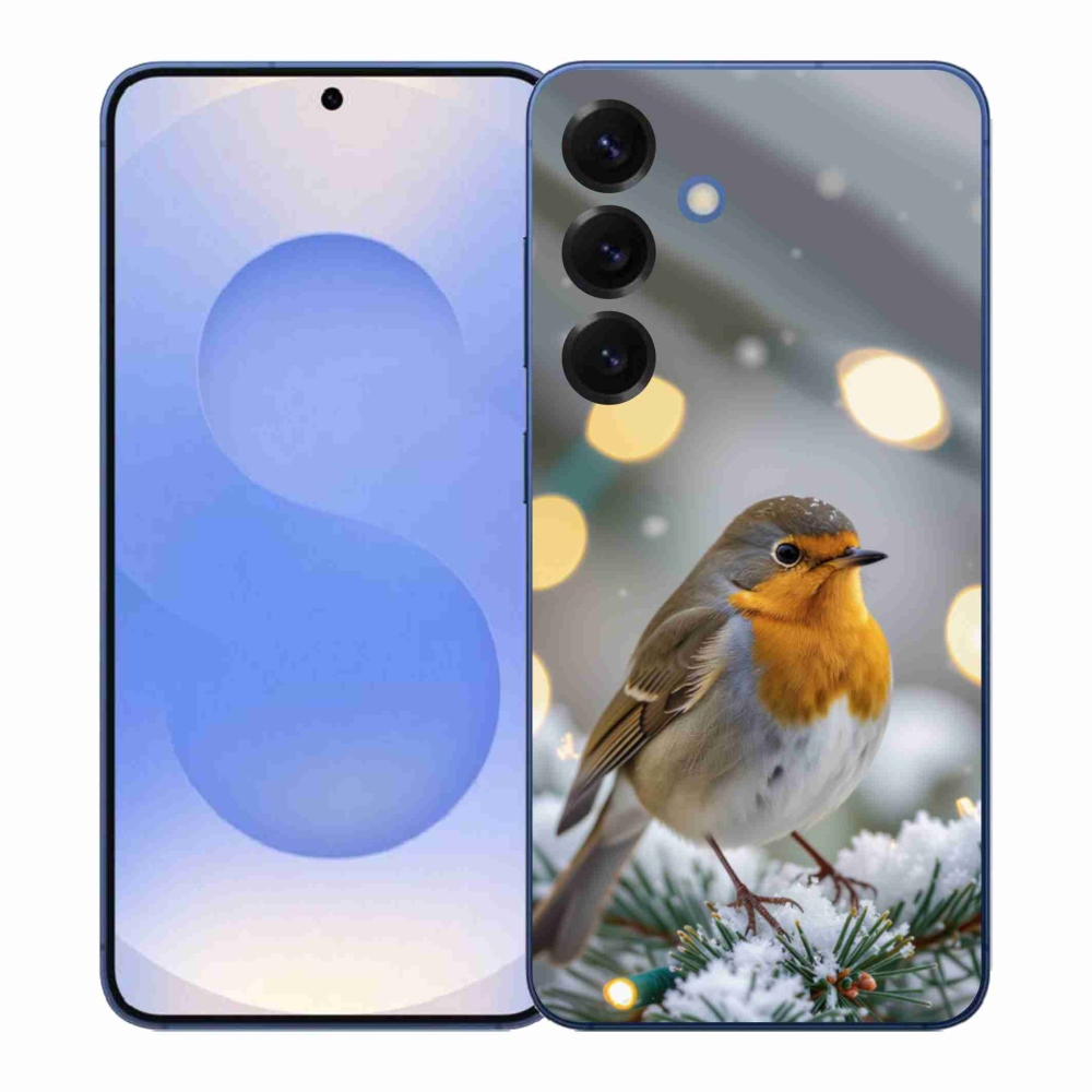 Gél védőhuzat mmCase Samsung Galaxy S26+ - piros télen